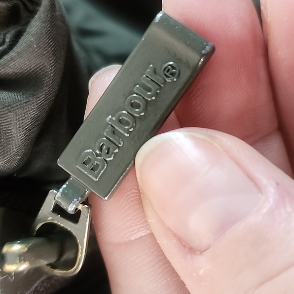 VINTAGE BARBOUR MENS SIZE XLARGE GREEN BODYWARMER VEST - Picture 3 of 12